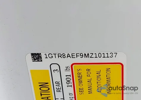 2021 GMC Sierra 1500 2Wd Standard Box z USA, uszkodzony, nr VIN 1GTR8AEF9MZ101137